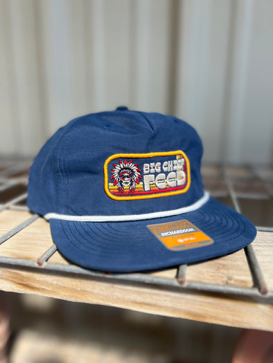 Big Chief Navy Rope Hat