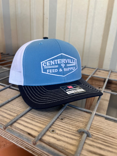 Centerville Light Blue/White