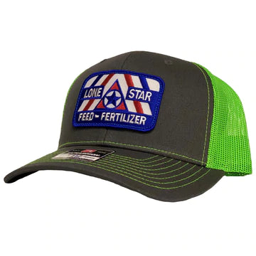 Lone Star Charcoal/Neon Green